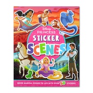 Disney Princess Stickers Scenes - Bring magical scenes to life with over 50 stickers