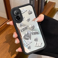 HP Phone Case For Realme C67 Realme 12 Lite Case Platinum Art Case Cesing Not easy to yellow Silicon