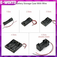E-WOITD 1x 2x 3x 4x AAA Battery Holder Case AAA Cell Storage Box Battery Container E-WOITD