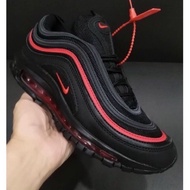 AHL7 [Ready stocks] Airmax shoes 97 black line red 100% copy Ori 1:1 New
