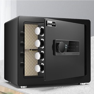 Safe Box Fingerprint Unlock Cash Box Thickened Safe Box For Home Widened Safety Box Alarm Box With L