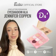 Fanbo Love Letter Eyeshadow Palette DP1 - Pigmented Up to 12 Hours Long-Lasting Glitter Shimmer