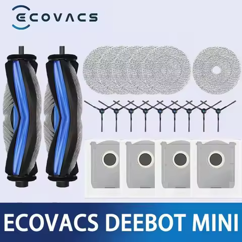 Ecovacs Deebot mini Robot Vacuum Accessories main brush mop cloth dust bag edge brush