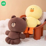 Line Friends  布朗熊 / 莎莉  雲朵上睡覺 毛公仔 枕頭 攬枕 抱枕 80cm高 (好柔軟☺️)  / line公仔 / 布朗熊大公仔 / 家居擺設 / 送禮  情人節禮物 生日禮物 
