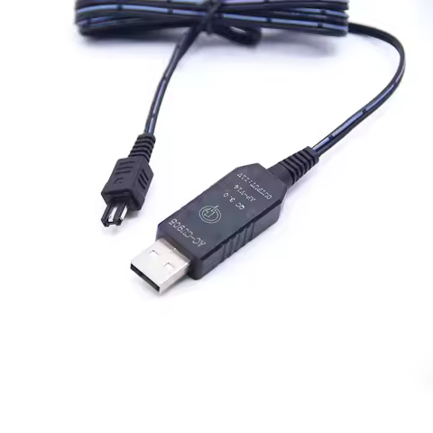 AP-V14 AP-V14A USB QC3.0 Digital Camera DC Charging Cable For JVC Camecorders GZ-HD3US HD3US HD5EX D