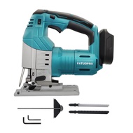 New 18V Heavy-Duty Brushless Cordless Jig Saw Electric Jigsaw 6-Speed 4-Position Orbital Setting fit Makita 18v Battery(No Battery) warranty 1 yreas