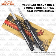 REDCICAK HEAVY DUTY FRONT FORK SET FOR SYM BONUS 110 SR