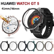 Tempered Glass Cover For Huawei watch GT 5 Case 41mm 46mm Huawei gt5 / gt4 /gt3 Protective Case Huaw