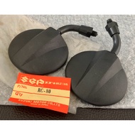 Suzuki RC80 RC100 Mirror Accessories Good Quality Old Work 1 Pair The Lens Has Some Scratches As Sho