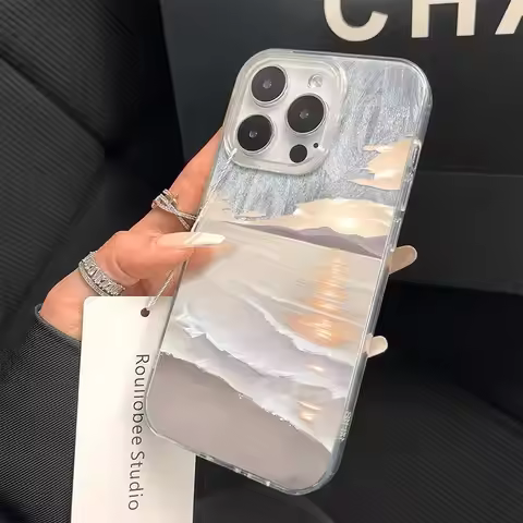 White Cloud Sunset Phone Case For Huawei Honor 400 200 200LITE X9 X9A X9B X8 X7 X6 X5 X8A X7B X6A X5