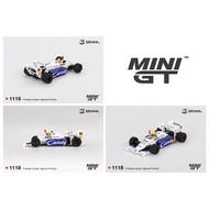 MINI GT BLISTER MGT 1118 TOLEMAN TG184 19 1984 MONACO GRAND PRIX 2ND PLACE AYRTON SENNA MGT01118 BLI