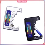 <BH> Battery Tester LCD Display Power Indicator No Batteries Required AAA AA 9V Battery Detector Hom