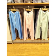 UNIQLO Striped Linen Blend Pants UniqloWanita (Unisex)