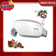 NekteckEyeMassagerwithHeat&BluetoothMusic,ComfortEyeMaskforRelaxation,5MassageModes,15minsAuto-Off,I