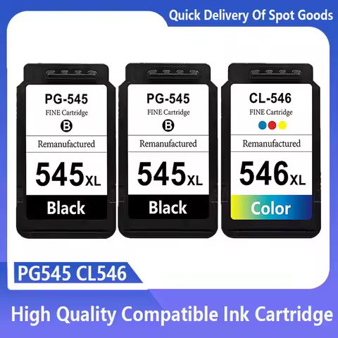 Compatible PG545 CL546 545XL 546XL Ink Cartridge PG-545 CL-546 Replacement For Canon Pixma IP2850 MX