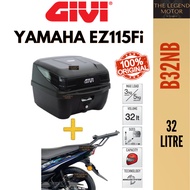YAMAHA EZ115Fi EZ115 Fi EZ 115 GIVI MRV ADVANCE MONORACK MONO RACK LOCK TOP CASE REAR BOX KOTAK TAPA