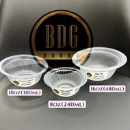 Mangkuk Plastik / Disposable PP Plastic Bowl 30(4”) / 32(5”) / 75(6”) Party Bowl / Disposable tablew