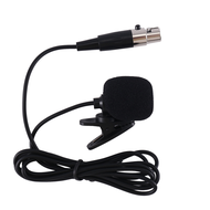 Professional Lavalier Lapel Tie Clip Condenser Microphone 4Pin Mic for Shure Bodypack 4 Pin XLR