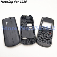 Full Housing Case Cover For Nokia 1280 Facing Frame Middle Back Cover Keypad Cell Phone Part With Logo