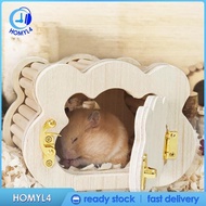 [Homyl4] Hamster House Sleeping Bed Activity Room Hamster Hideout Hamster Hut Exploration