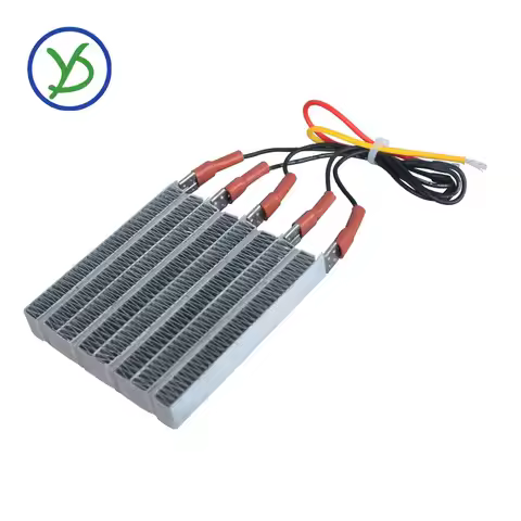 220V 1500W Thermostatic PTC heating element ceramic air heater for drying machine With wiring 96B4 1