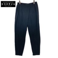 Plain People 黑色 A1543UP133 高捻迷你抓絨內襯錐形褲 4 碼 [二手]