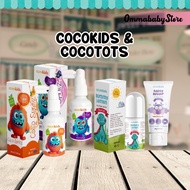 Coco Spritz Spray, Cocotots Bummy Lotion and Nappy cough Relief Ulcer HFMD Viral Spray Batuk dan Uls