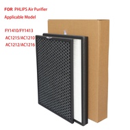 Air Purifier For Philips AC1215 AC1214 AC1210 AC1213 Air purifier Filter Replacement FY1410 FY1413 Kit HEPA Filter Carbon Filter