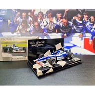 [May New Arrival] F1 Racing Car Model 1: 43 Mini Cut Arrow A18 Damon Hill UK Station Special Note 19