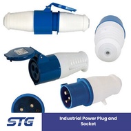 [SG Local Seller] Industrial Power Plug 3 pin, 16 amp &amp; Industrial Socket