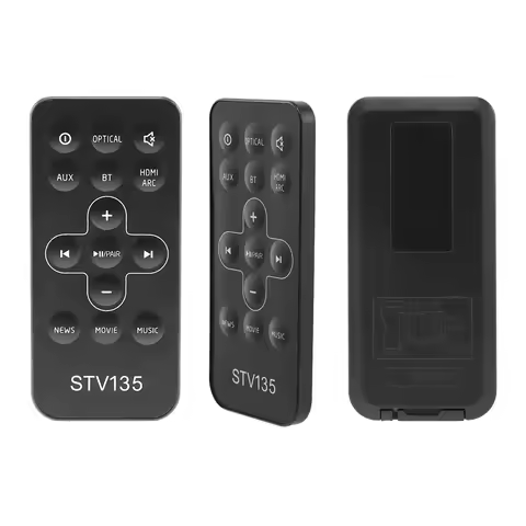 Replacement Remote Control for JBL STV135 Can Use STV106 STV122 Audio Soundbar Player Cinema Base Co