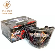 YAMAHA LC135 V1 LED LAMPU DEPAN ZHI.PAT 135GP 100% ORIGINAL VIETNAM ZHIPAT LC V1 HEAD LAMP