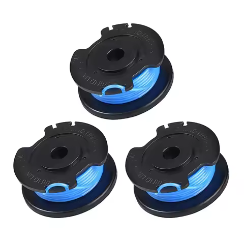 3Pack String Trimmer Replacement Spool Line 29252 29092 for Greenworks 20V 24V 40V 80V Weed Eater Co