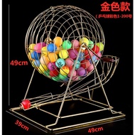 Lucky Number Lottery Shake Lucky Ball Picking Machine Metal Lottery Machine Large Shaking Ball Lotte