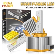 H4 H7 LED Canbus Headlights D1S D2S D3S D5S D4S H1 H11 9012 HIR2 9005 9006 HB3 HB4 3 Bold Copper Tub