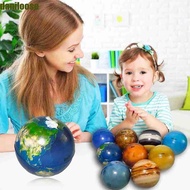 DANILOOS Moon Star Ball Bouncy Ball Elastic 6.3cm Solar System Ball Toy Sponge Ball Printing Star Ba