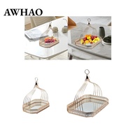 AWHAO Fruit Plate, Cupcake Stand, Nut Storage Tray, Bread Tray, Decorative Tray, Serving Tray, Cupca