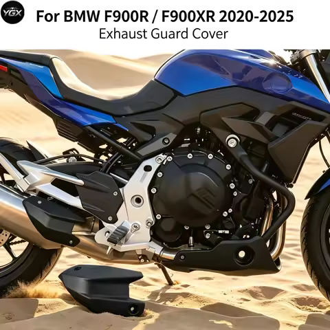 Motorcycle Exhaust Muffler Decorative Cover For BMW F900R F900XR 2020 - 2025 Exhaust Cap Exhaust Rea