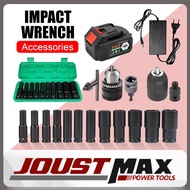 Impact Wrench Accessories Drill Chuck Adapter Impact Wrench Battery Charger Impact Socket Wrench Box