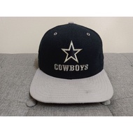 R2-C14-CAP VINTAGE NEW ERA PRO MODEL DUPONT VISOR NFL TEAM DALLAS COWBOY SNAPBACK ADJUSTABLE BUTTON 