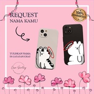 Custom Name Softcase Cute Couple for Xiaomi Redmi Note 14 13 12 11 10 9 8 7 6 Redmi 15C 14C 13C 13 1