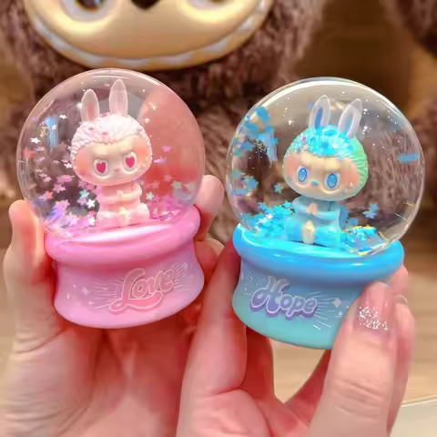 Original The Monsters High Energy Ahead Blind Box Crystal Ball Cute Will Shine Labubu Mysterious Box