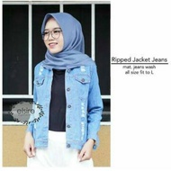 Jacket RIPPED JEANS JACKET JEANS SOBEK JACKET JEANS Women JACKET JEANS SOBEK Recent JACKET