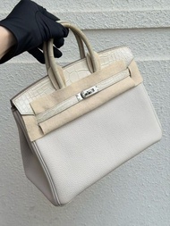 Hermes Birkin25Touch雾面鳄鱼
