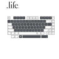 Gconic A75 Pro Extra Keycap -BlackandWhite By Dotlife