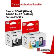 Canon PG-47 black / CL-57 colour /CL-57S colour Ink Cartridge (15ml/13ml/8ml)