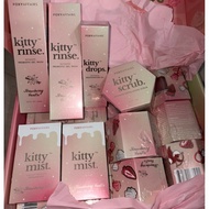 LIMITED SCENT STRAWBERRY VANILLA - FOXY AFFAIRS KITTY SCRUB RINSE DROPS MIST FEMININE INTIMATE WASH 