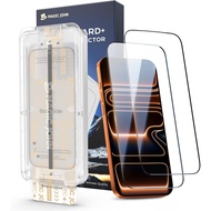 MAGIC JOHN 3rd Gen Upgraded for iPhone 17 Pro Max Screen Protector 6.9 Inch,HD Clear,Shatterproof Te