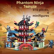 High-Difficulty Ninja Temple Village Building Set 70751