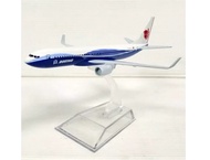 Pesawat diecast miniatur Lion Air Biru Ready